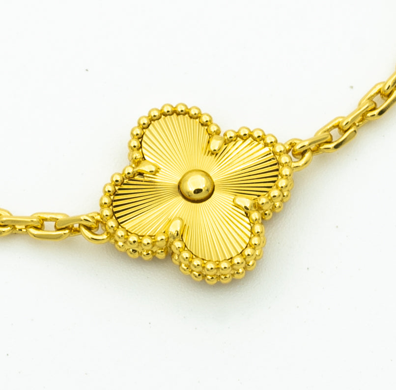 VCA CLOVER 5 MOTIF LASER BRACELET COLLECTION