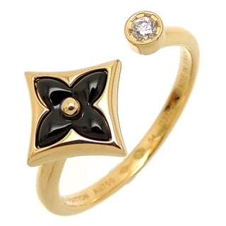 LOUIS VUITTON STAR 1 DIAMOND OPEN RING