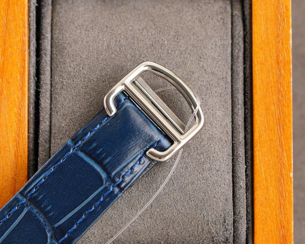 CARTIER SANTOS 2 TONE GOLD STEEL SKELETON