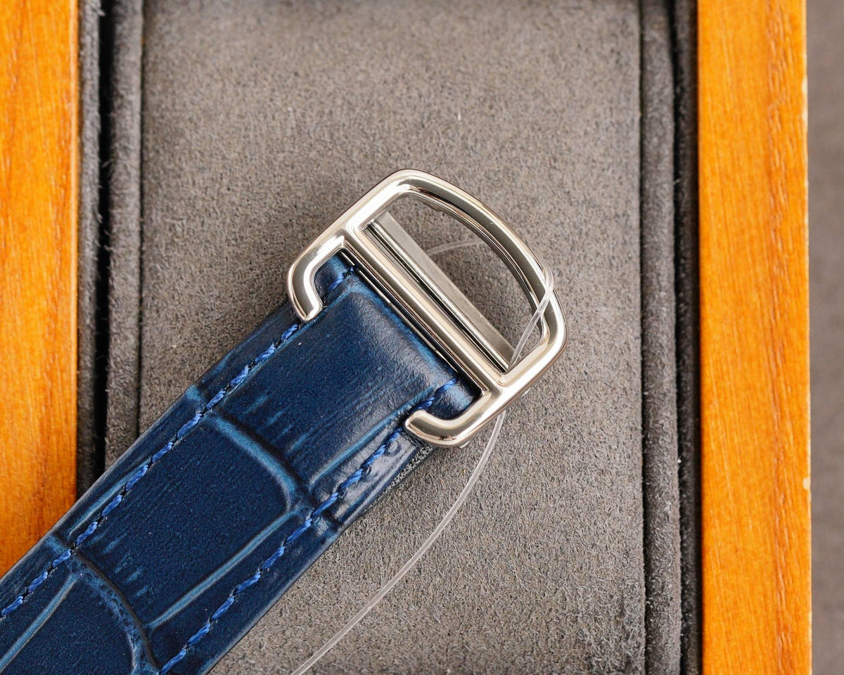 CARTIER SANTOS 2 TONE GOLD STEEL SKELETON