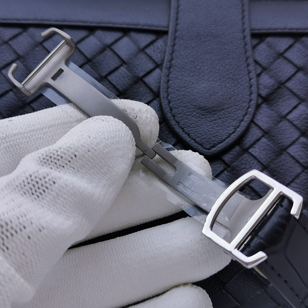 CARTIER TANK MC SECOND TIME STEEL CASE