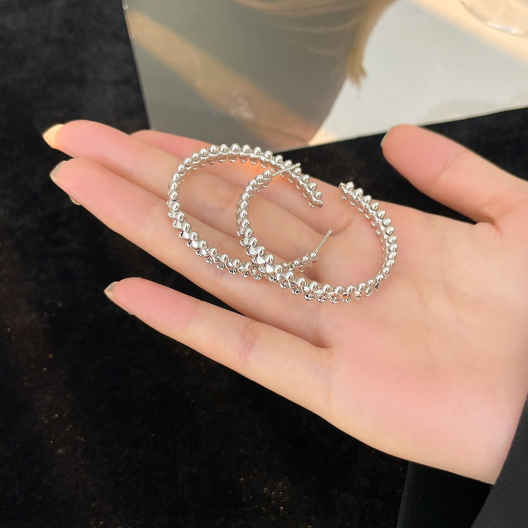 CARTIER CLASH HOOP EARRINGS