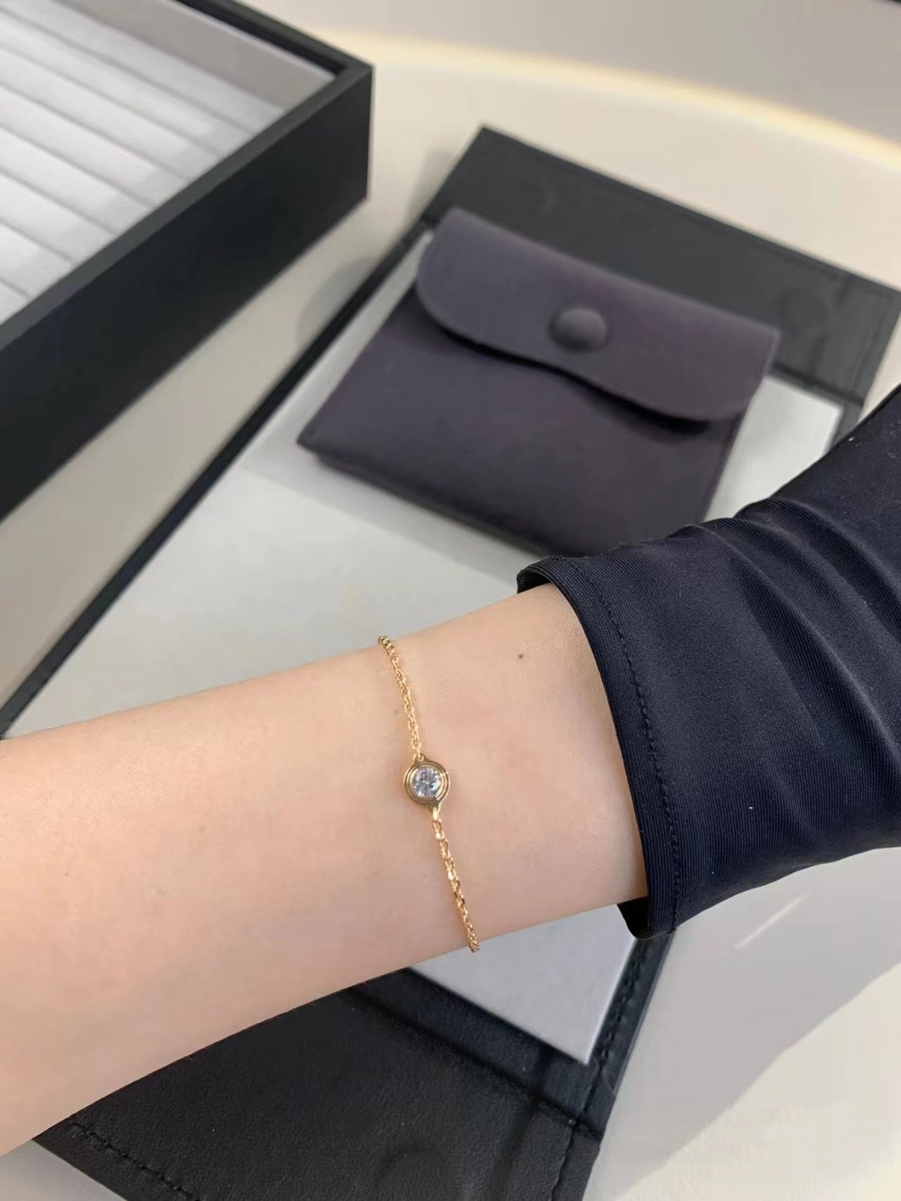 CARTIER DAMOUR DIAMOND LINK BRACELET