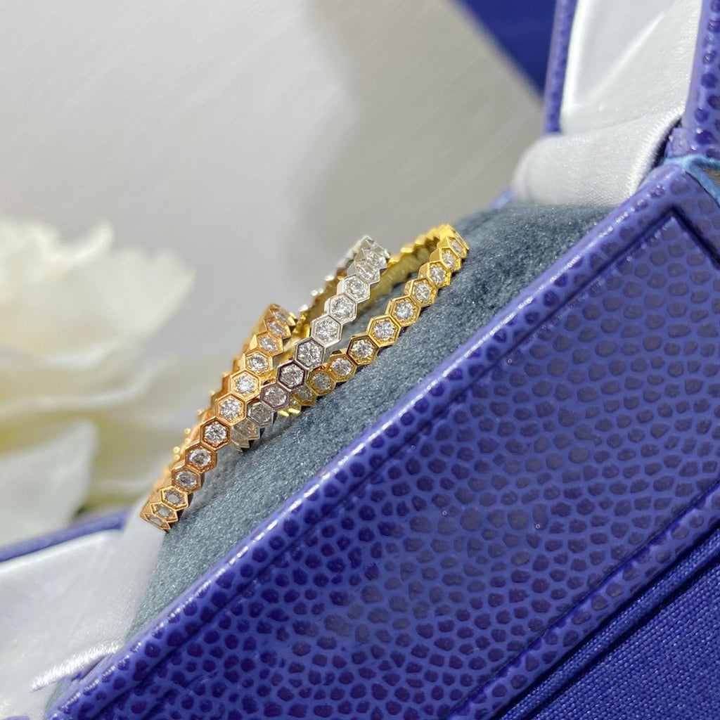 CHAUMET BEE LOVE DIAMOND PAVED SMALL RING