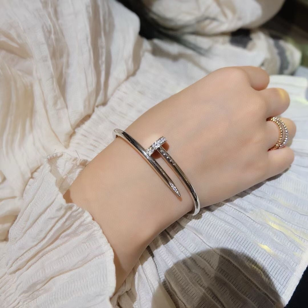 CARTIER JUSTE BRACELET 3.5MM DIAMONDS