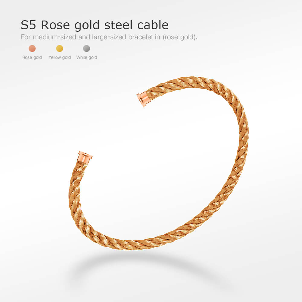 FRED FORCE SERIES BRACELET CABLES 50 CHOICES (DIY SELECTION)