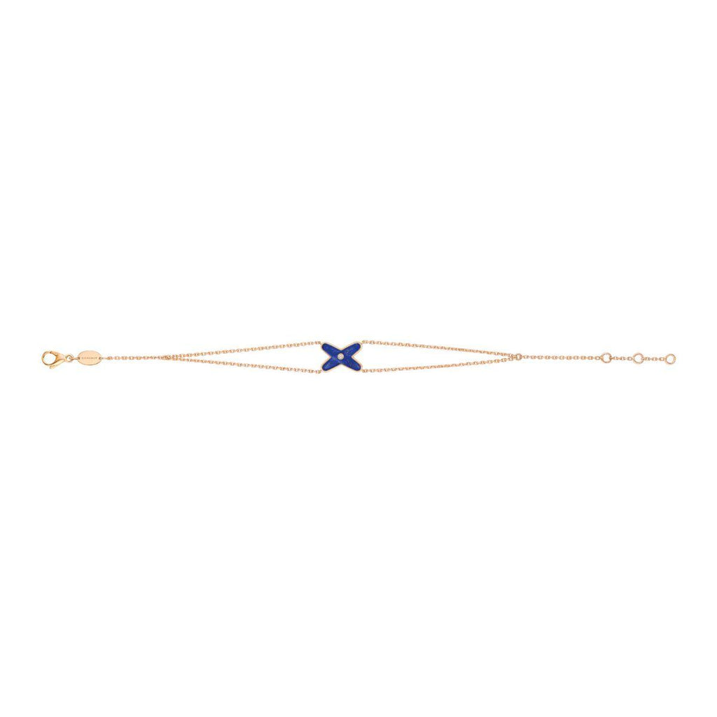 CHAUMET Hollow Design Four-Leaf Clover Flower Shape Bracelet